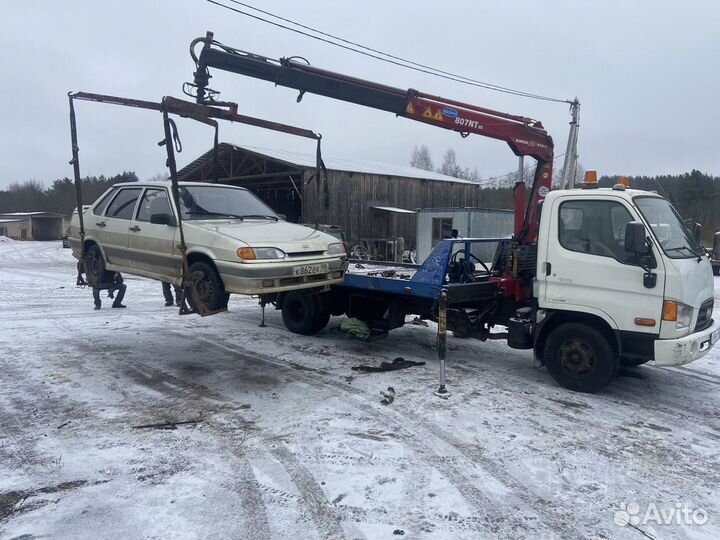 Эвакуатор г. Остров, кран-манипулятор