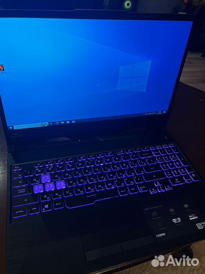 Ноутбук asus tuf gaming f15 как новый, торг