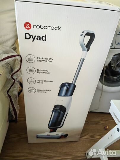 Робот пылесос roborock dyad Б/У