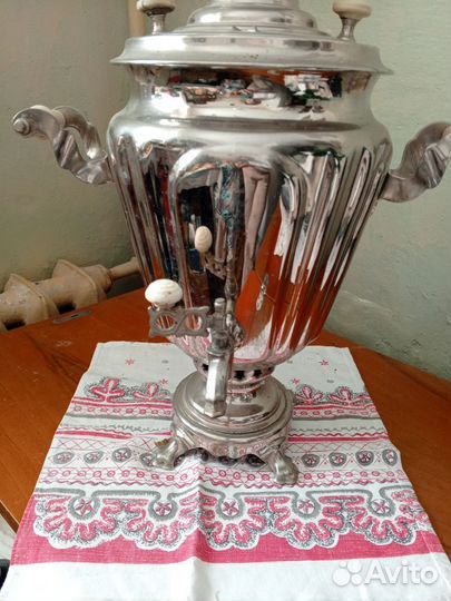 Самовар электрический СССР угольный 1910 года