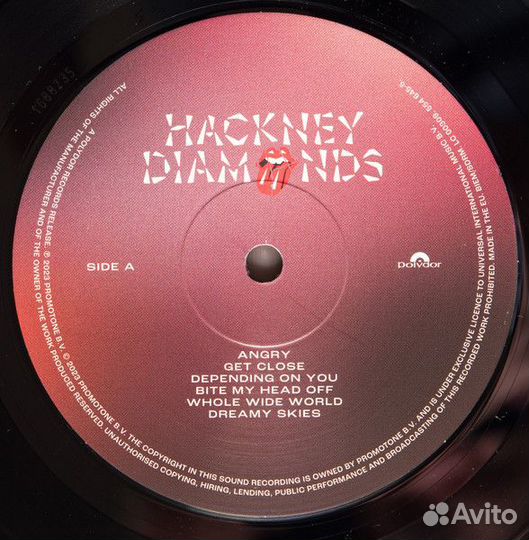 Rolling Stones/Hackney Diamonds/Vinyl/LP/180 G