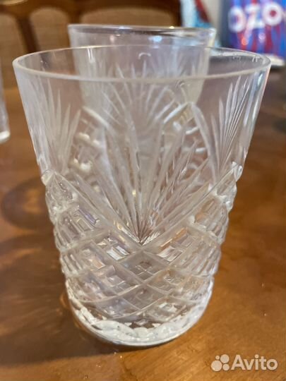 Хрустальные стаканы СССР