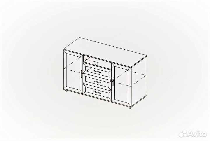 Тумба под телевизор новая