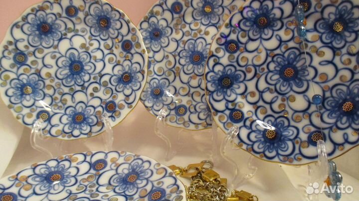 Десертная тарелка Вьюнок лфз