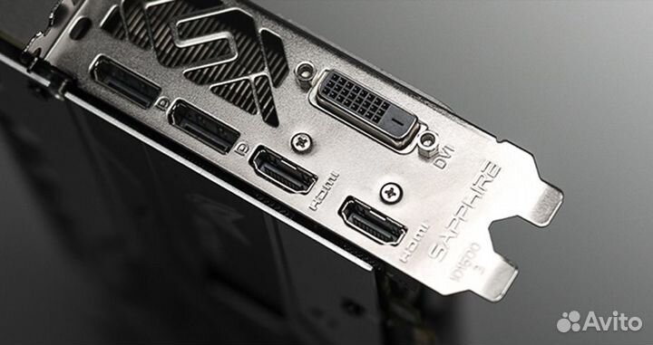 Видеокарта Sapphire nitro+ RX 580 8gb