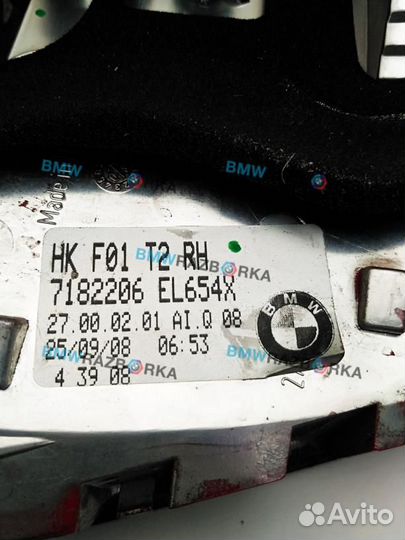 Фонарь крышки багажника правый BMW 7 F01/F02 2008