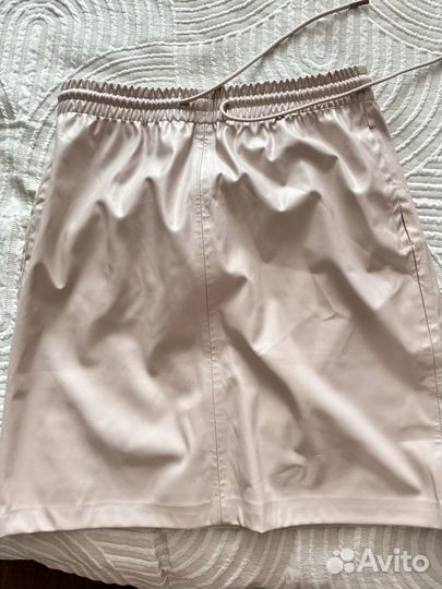 Кожаная юбка