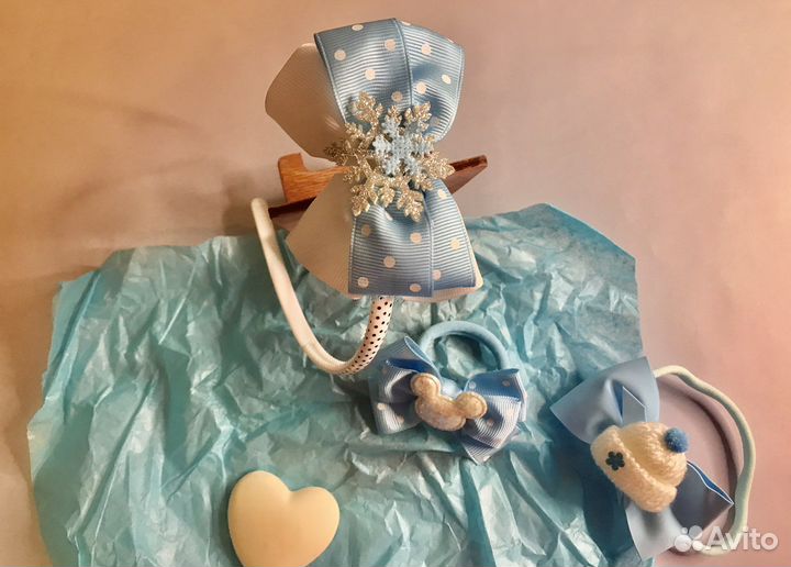 Обруч с бантом