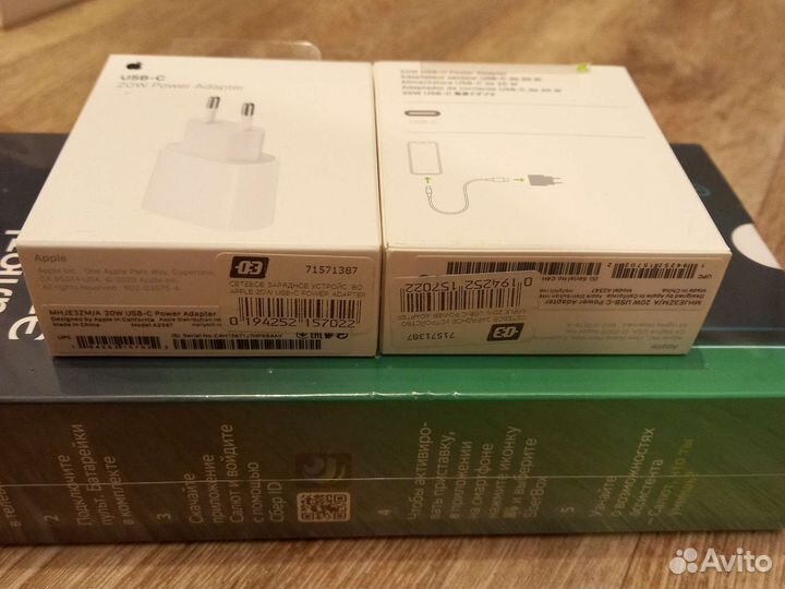 Зарядное устройство iPhone Apple 20w новое оригина