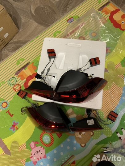 Задние LED фонари golf 6 gti