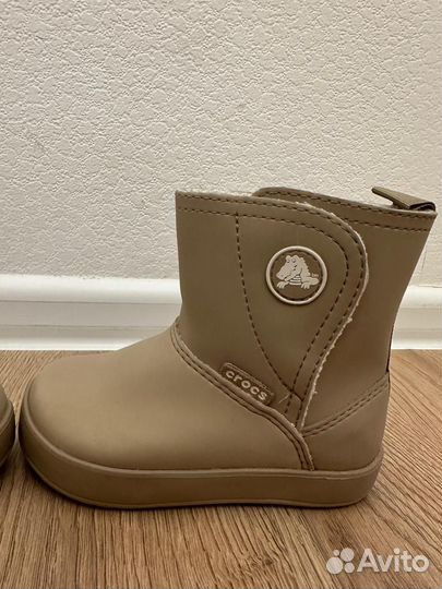 Детские сапоги crocs,27 р