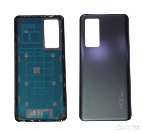 Задняя крышка Xiaomi 12T/12T Pro Черн