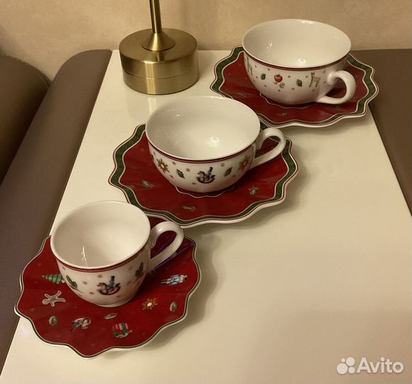 Villeroy Boch кружка и тарелка (за пару)