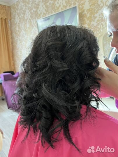 Макияж и прическа полный образ