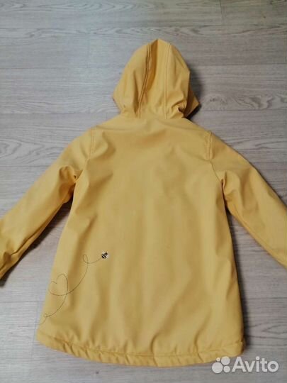 Куртка-дождевик, утеплённая размер 116