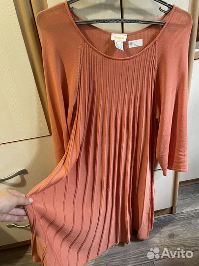 Трикотажное платье свободного кроя M/L