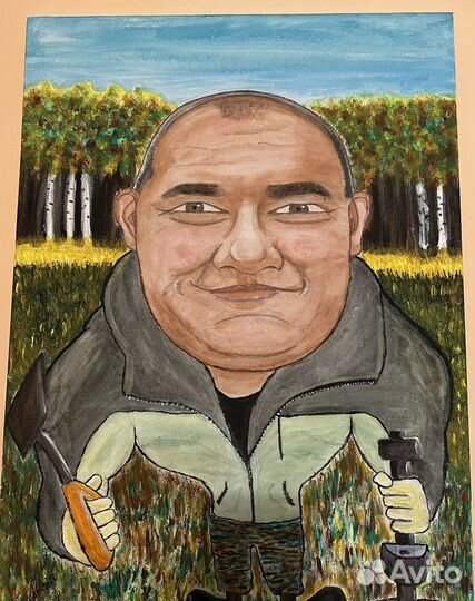 Рисую на заказ картины Шаржи