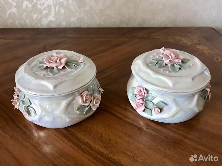 Шкатулочки из кисловодского фарфора