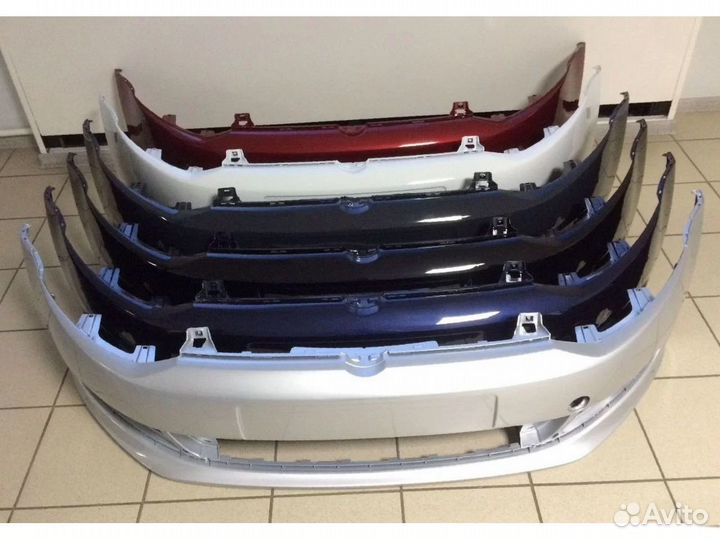 Бампер Передний Поло 10-14 год