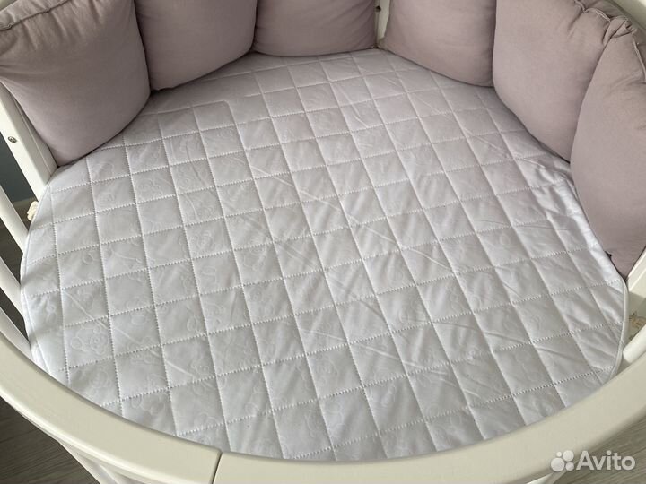 Матрас детский круглый