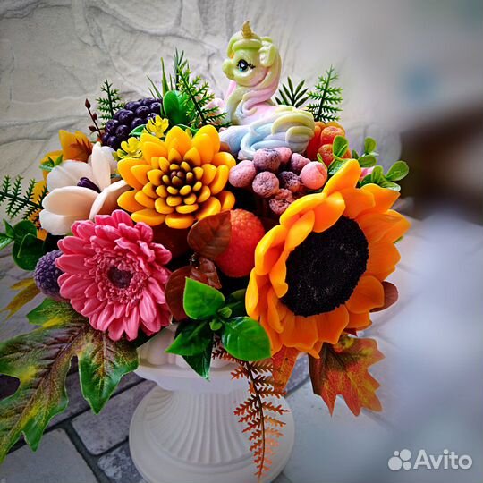 Букеты Подарки из мыла ручной работы