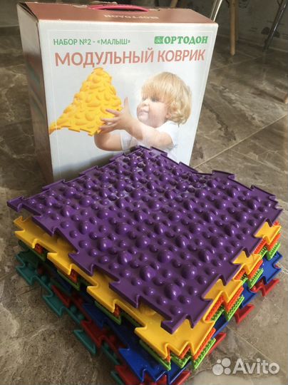 Развивающий коврик модульный ортодон