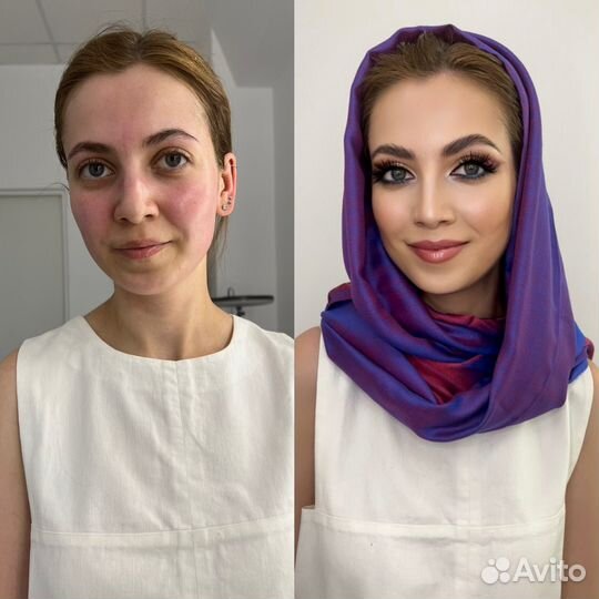 Макияж и прическа