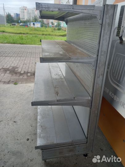 Стеллаж разборный металлический