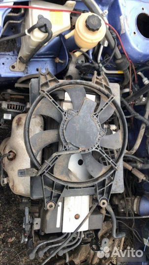 Вентилятор охлаждения кондиционера Hyundai Accent