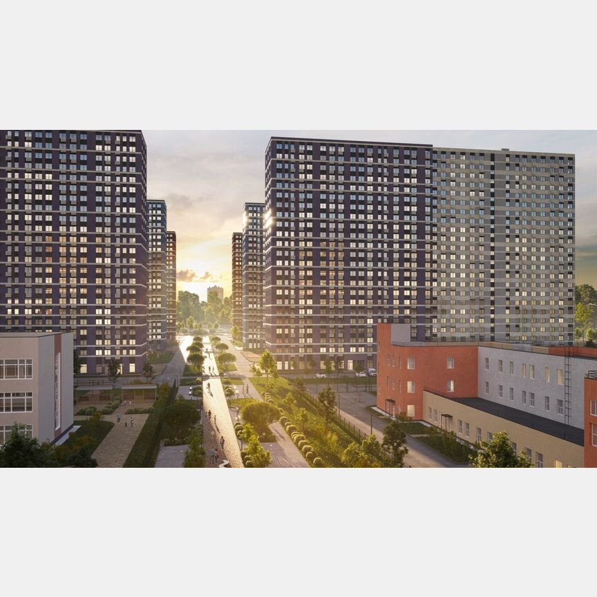 2-к. квартира, 47,2 м², 16/23 эт.