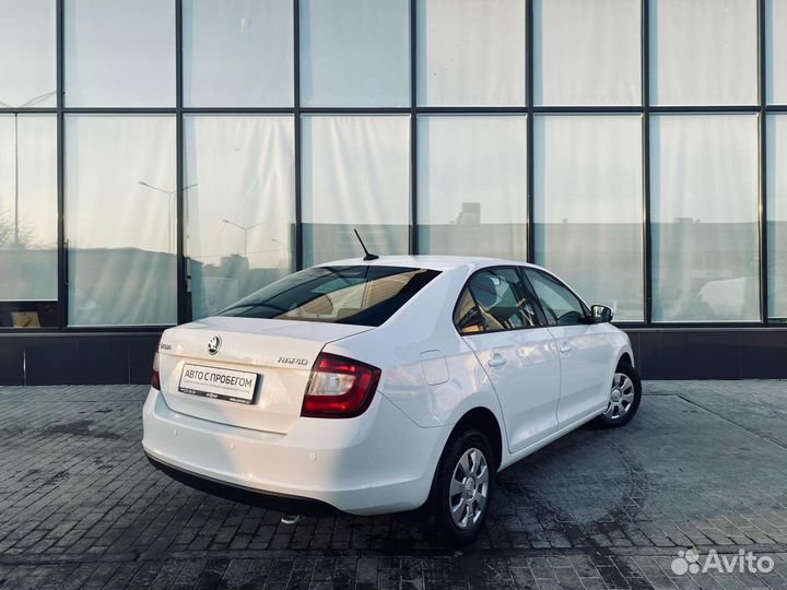 Skoda Rapid 1.6 МТ, 2017, 97 166 км