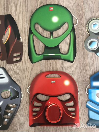 Маски Lego Bionicle Toa 2001г