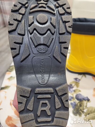 Детские резиновые сапоги