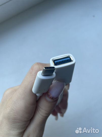 Кабель переходник с type c на usb