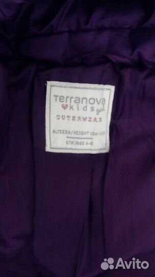 Куртка terranova на девочку
