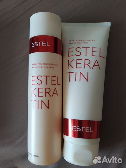 Шампунь и маска кератиновые Estel Keratin