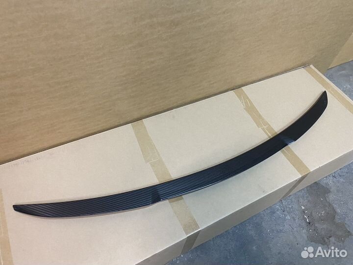 Спойлер BMW G26 VS style настоящий сухой карбон