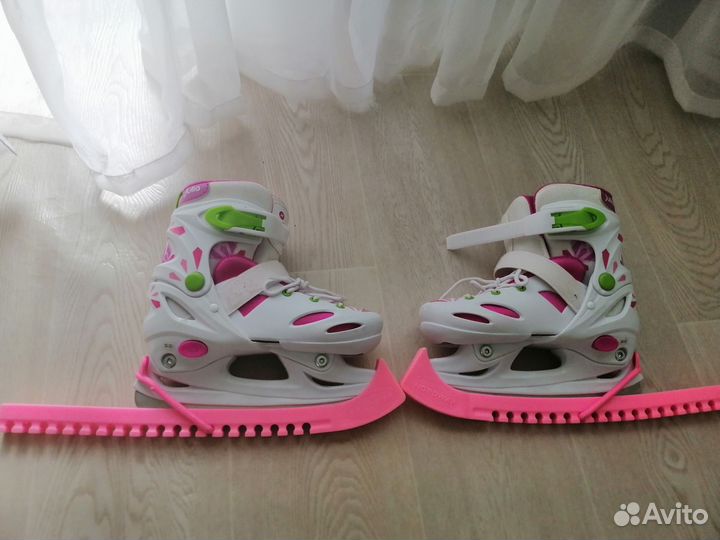 Коньки nordway детские раздвижные