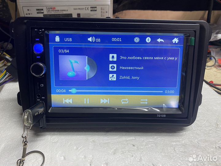 Магнитола volkswagen polo 2 din