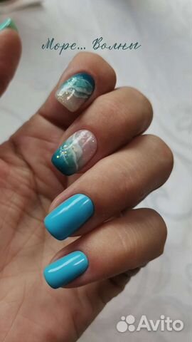 Маникюр с покрытием гель лаком