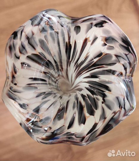 Ваза цветное стекло