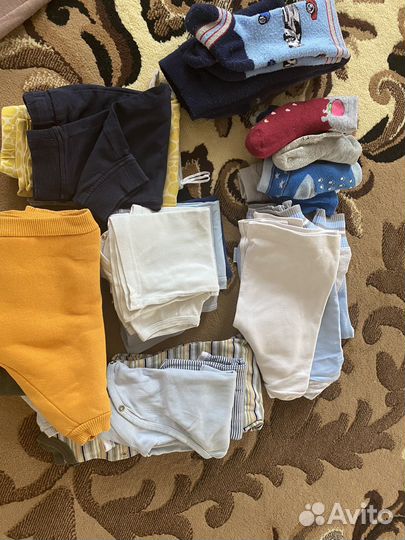 Детские вещи пакетом на мальчика 74-80