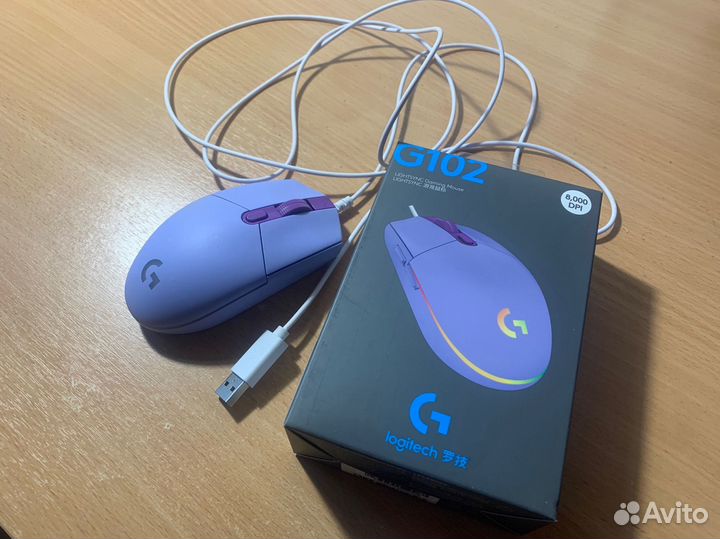 Мышь logitech g102