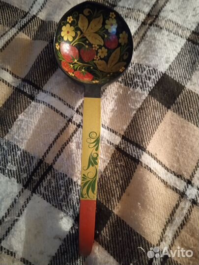 Ложка из хохломы СССР