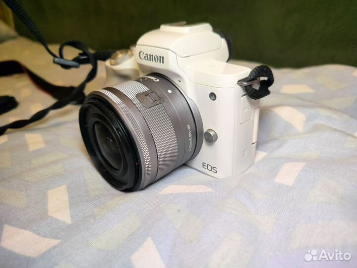 Canon eos m50 и объектив EF-M 15-45mm f3.5-6.3