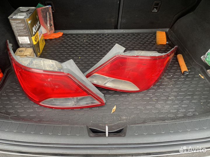 Задние фонари hyundai solaris 2016