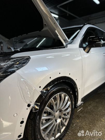 Оклейка пленкой, (бронирование) зон риска