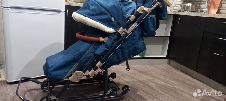 Санки коляска ника 7 8к