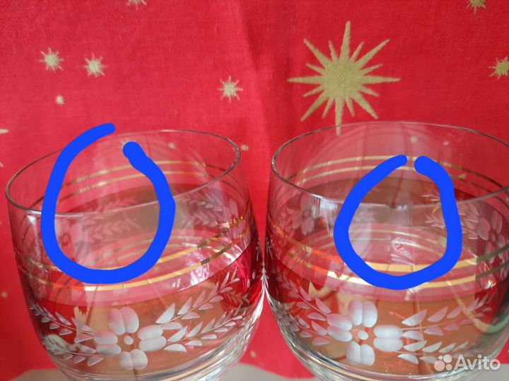 Фужеры Богемия