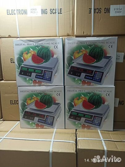 Настольные торговые весы